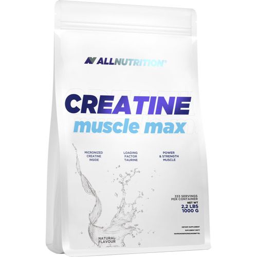 Creatine Muscle Max Förderung der sportlichen Leistung Geschmack Natural 1000 g - Allnutrition - Modalova