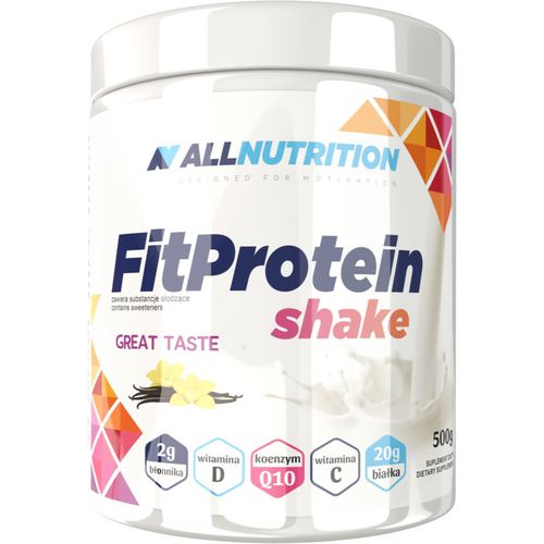 FitProtein Shake Mischung zur Zubereitung von Cocktails mit Eiweiß Geschmack Vanilla 500 g - Allnutrition - Modalova