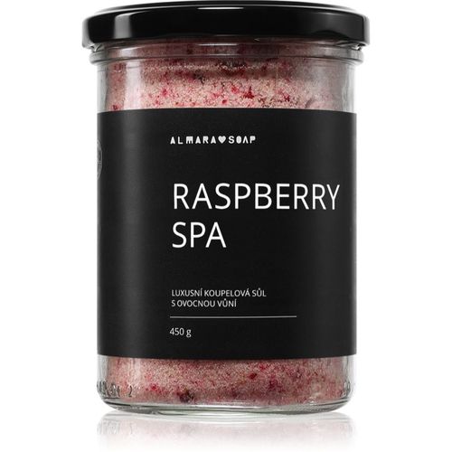 Bath Salt sales de baño con efecto relajante con aroma Raspberry Spa 450 g - Almara Soap - Modalova