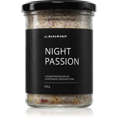 Bath Salt sales de baño con efecto relajante con aroma Night Passion 450 g - Almara Soap - Modalova