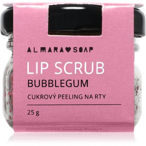 Lip Scrub exfoliante a base de azúcar para labios Bubblegum 25 g - Almara Soap - Modalova