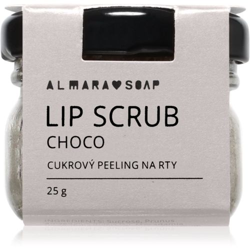 Lip Scrub exfoliante a base de azúcar para labios Choco 25 g - Almara Soap - Modalova