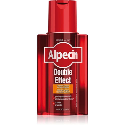 Double Effect champú para hombre con cafeína anticaspa y anticaída 200 ml - Alpecin - Modalova