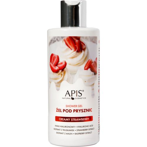 Creamy Strawberry feuchtigkeitsspendendes Duschgel 300 ml - Apis Natural Cosmetics - Modalova