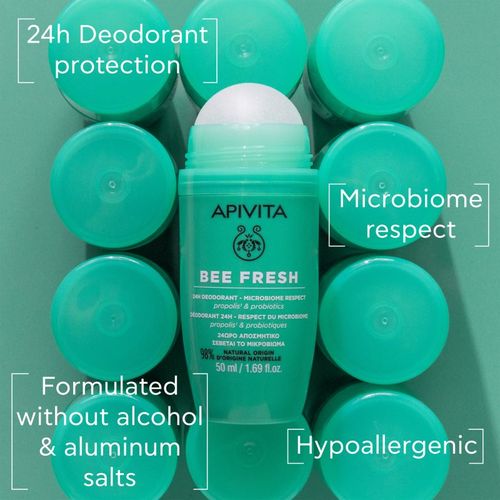 Bee Fresh Deodorant desodorante roll-on contra el sudor y el olor indeseado 50 ml - Apivita - Modalova