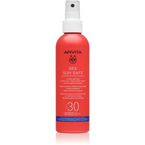 Bee Sun Safe Hydra Melting Ultra-Light Spray SPF30 leche solar protectora en spray SPF 30 200 ml - Apivita - Modalova