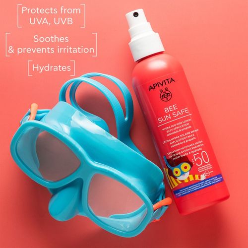 Bee Sun Safe Kids Spray SPF50 leche solar para niños SPF 50 200 ml - Apivita - Modalova