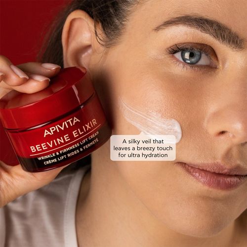 Beevine Elixir Cream Light crema reafirmante con efecto lifting antiarrugas 50 ml - Apivita - Modalova
