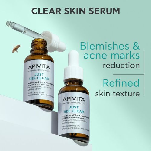 Just Bee Clear Serum sérum para pieles grasas y problemáticas 30 ml - Apivita - Modalova