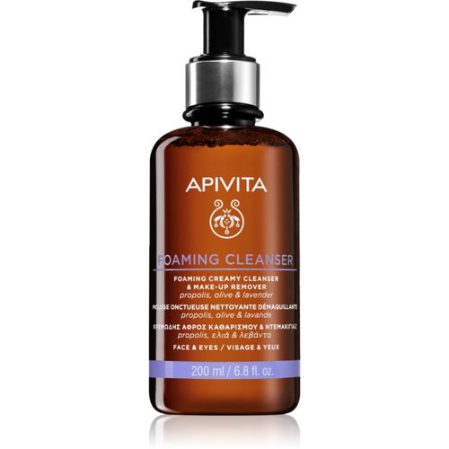 Cleansing Foaming Cleanser espuma limpiadora suave 200 ml - Apivita - Modalova