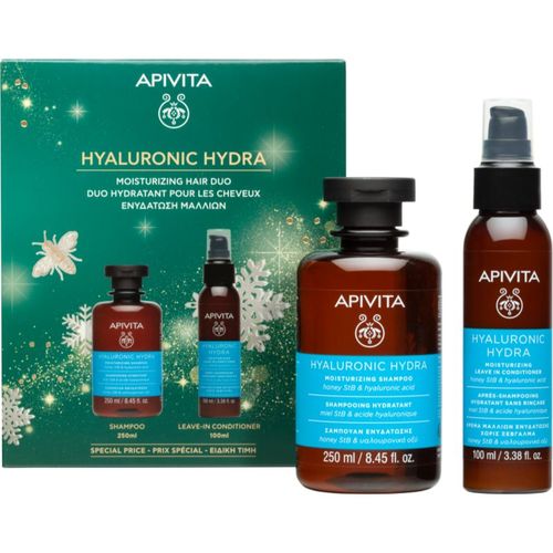 Hyaluronic Hydra Moisturizing Hair Duo set navideño de regalo de hidratación intensa - Apivita - Modalova
