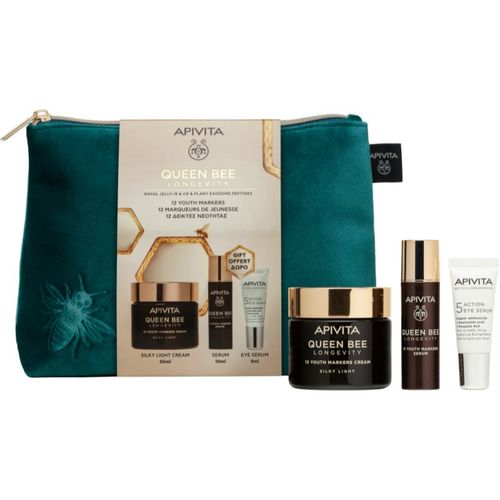 Queen Bee Longevity set navideño de regalo protección antiarrugas compleja - Apivita - Modalova