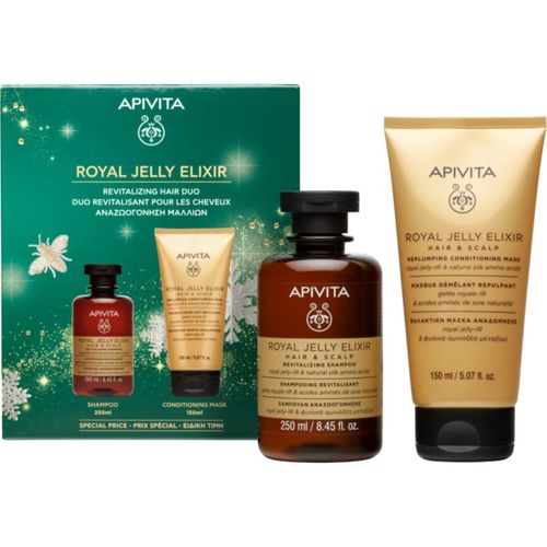 Royal Jelly Elixir Revitalizing Hair Duo set navideño de regalo con efecto revitalizante - Apivita - Modalova