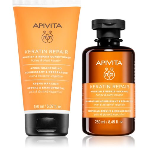 Keratin Repair Duo set nutrición e hidratación - Apivita - Modalova