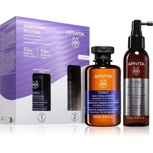 Tonic Men's Routine set anticaída - Apivita - Modalova