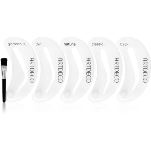 Brush cepillo para cejas con plantillas 1 ud - Artdeco - Modalova