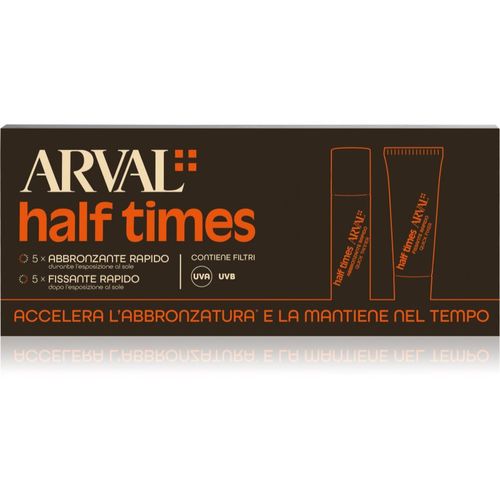Half Times Fast Tanning Bottle + Tube Set aceite protector solar para acelerar el bronceado - Arval - Modalova