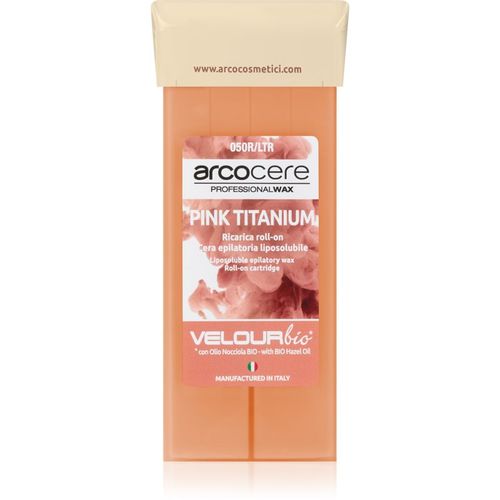 Professional Wax Pink Titanium Cera para depilación roll-on recarga de recambio 100 ml - Arcocere - Modalova