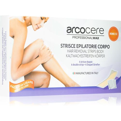 Professional Wax Enthaarungsstreifen mit Wachs für den Körper für Damen 6 St - Arcocere - Modalova