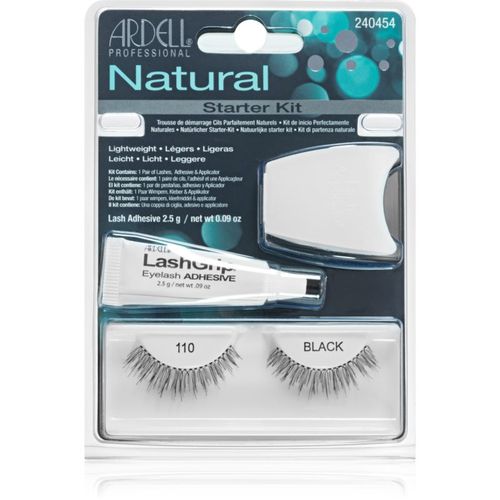 Natural pestañas postizas con pegamento 110 Black 4 ud - Ardell - Modalova