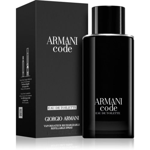 Code Eau de Toilette recargable para hombre 125 ml - Armani - Modalova