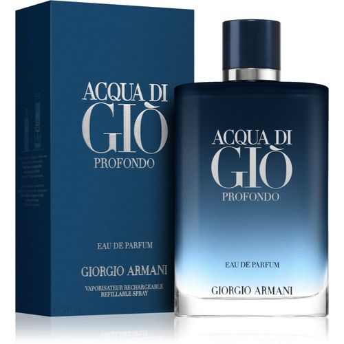 Acqua di Giò Profondo Eau de Parfum recargable para hombre 200 ml - Armani - Modalova