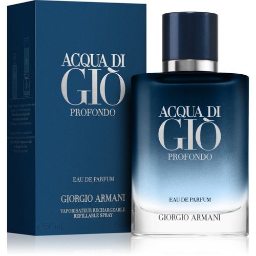 Acqua di Giò Profondo Eau de Parfum recargable para hombre 50 ml - Armani - Modalova