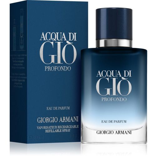 Acqua di Giò Profondo Eau de Parfum recargable para hombre 30 ml - Armani - Modalova