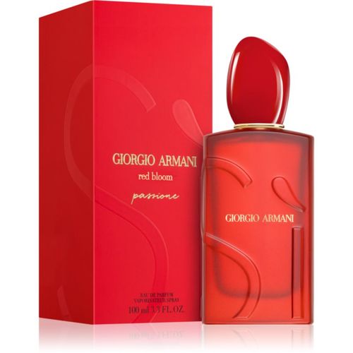Sì Passione Red Bloom Eau de Parfum para mujer 100 ml - Armani - Modalova