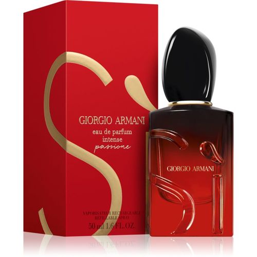 Sì Passione Intense Eau de Parfum recargable para mujer 50 ml - Armani - Modalova