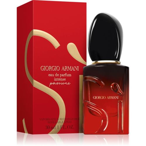 Sì Passione Intense Eau de Parfum recargable para mujer 30 ml - Armani - Modalova
