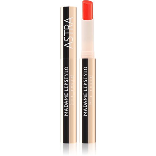 Madame Lipstylo The Sheer rossetto lucido per labbra voluminose colore 03 Corail Chèrie 2 g - Astra Make-up - Modalova