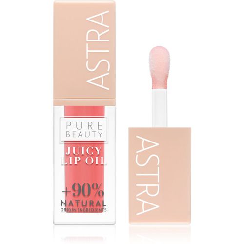 Pure Beauty Juicy Lip Oil brillo de labios nutritivo tono 01 Peach 5 ml - Astra Make-up - Modalova