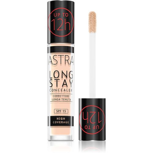 Long Stay corrector de alta cobertura SPF 15 tono 001C Ivory 4,5 ml - Astra Make-up - Modalova