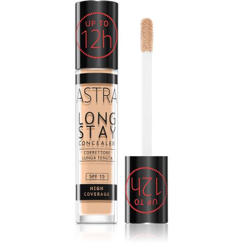 Long Stay corrector de alta cobertura SPF 15 tono 002N Nude 4,5 ml - Astra Make-up - Modalova