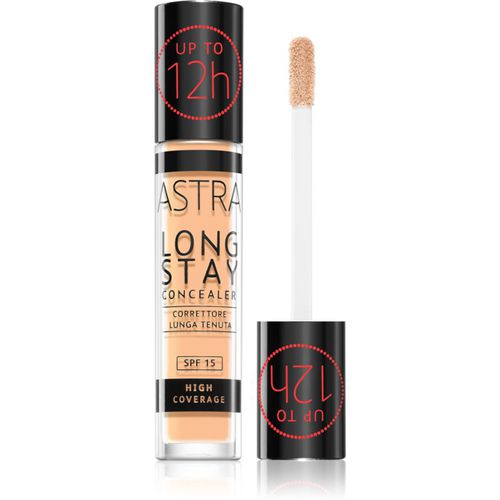 Long Stay corrector de alta cobertura SPF 15 tono 004W Sand 4,5 ml - Astra Make-up - Modalova