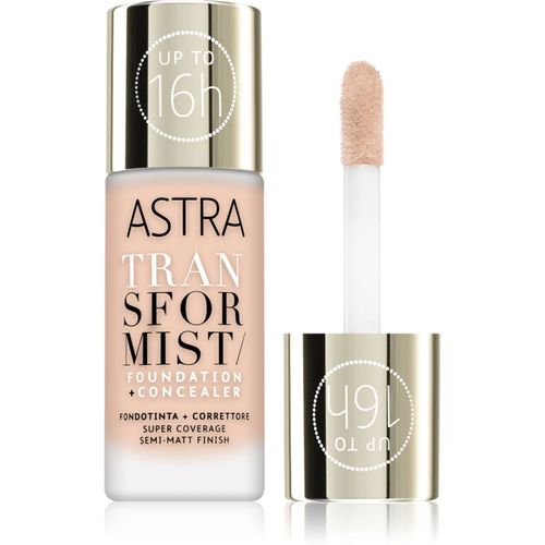Transformist maquillaje de larga duración tono 01N Alabaster 18 ml - Astra Make-up - Modalova