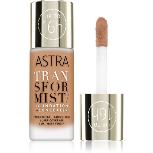 Transformist fondotinta lunga tenuta colore 005N Tan 18 ml - Astra Make-up - Modalova