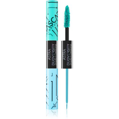 Duoversity mascara e eyeliner 2 in 1 colore 02 Ethereal Beat 2x3,5 ml - Astra Make-up - Modalova