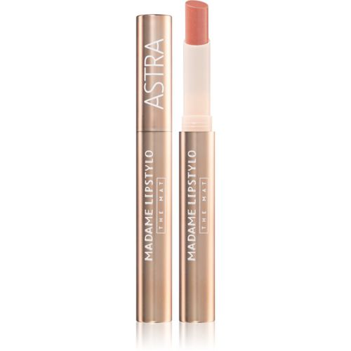 Madame Lipstylo The Mat barra de labios con textura de crema con efecto mate tono 01 Nude Bijou 2 g - Astra Make-up - Modalova