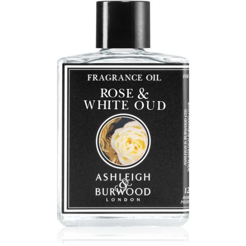 Fragrance Oil Rose & White Oud aceite aromático 12 ml - Ashleigh & Burwood London - Modalova