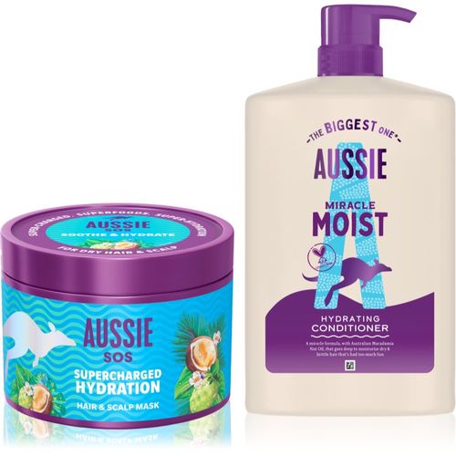 SOS & Miracle Moist set para cabello seco y dañado - Aussie - Modalova
