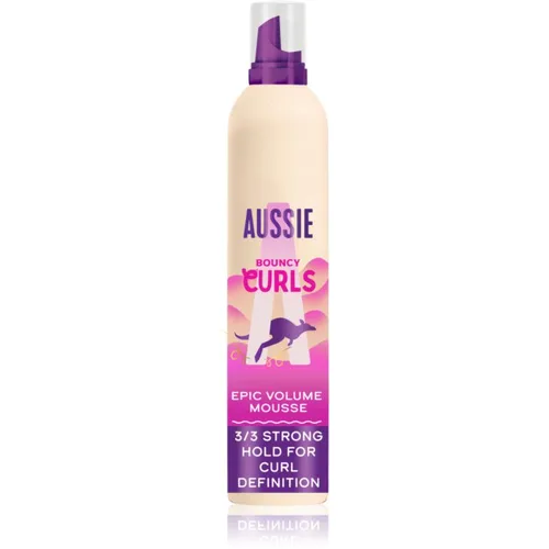 Bouncy Curls Epic Volume espuma fijadora para cabello rizado 200 ml - Aussie - Modalova