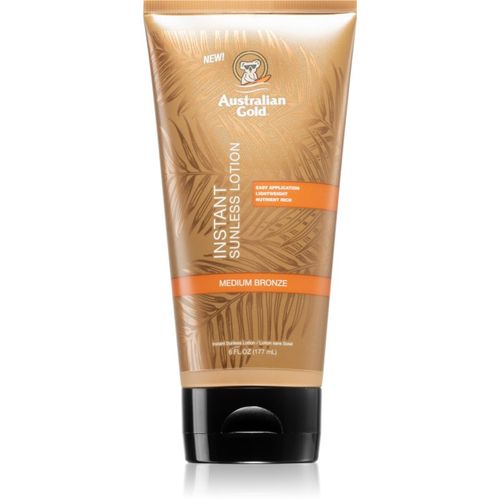 Instant Sunless leche autobronceadora Medium Bronze 177 ml - Australian Gold - Modalova