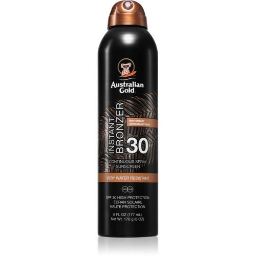 Instant Bronzer spray bronceador con bronceador SPF 30 177 ml - Australian Gold - Modalova