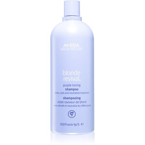 Blonde Revival™ Purple Toning Shampoo champú violeta matificante para cabellos teñidos o con mechas 1000 ml - Aveda - Modalova