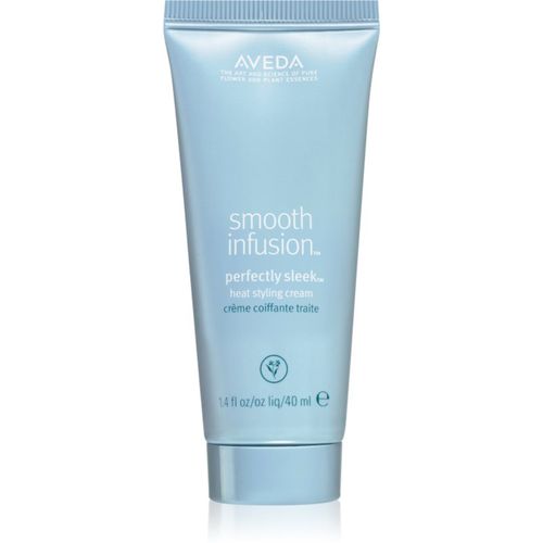 Smooth Infusion™ Perfectly Sleek™ Heat Styling Cream crema termo-protectora para alisar el cabello rebelde antiencrespamiento 40 ml - Aveda - Modalova