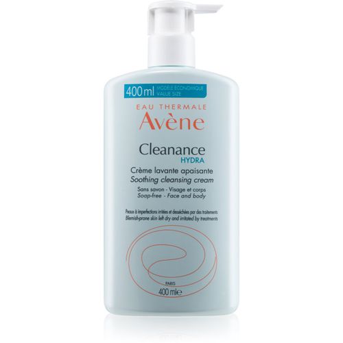 Cleanance Hydra crema limpiadora con efecto calmante para pieles resecas e irritadas debido a un tratamiento de acné 400 ml - Avène - Modalova