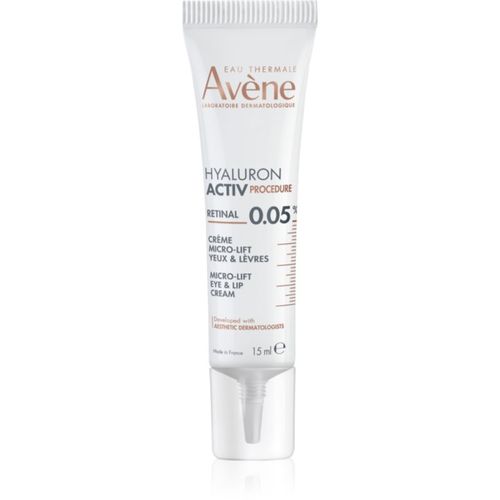 Hyaluron Activ Procedure Micro-Lift Eye & Lip Cream 0.05% Retinal crema con efecto lifting con retinal 15 ml - Avène - Modalova