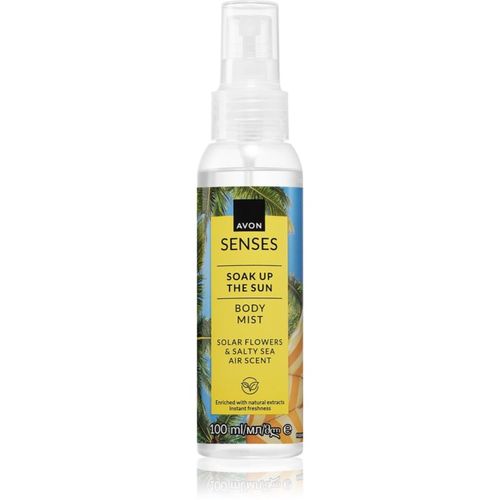 Senses Soak Up The Sun rocío corporal para mujer 100 ml - Avon - Modalova